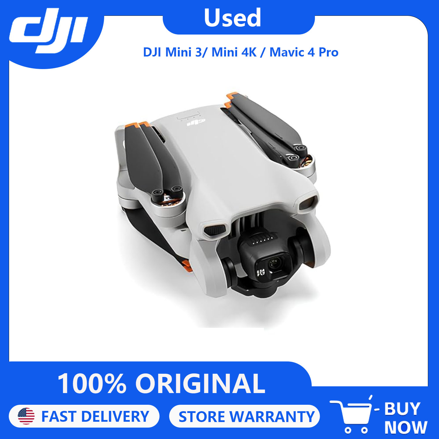 Camera Gimbal Stabilizer 3 Axis Dslr - DJI Mini 3 / Mini 4K