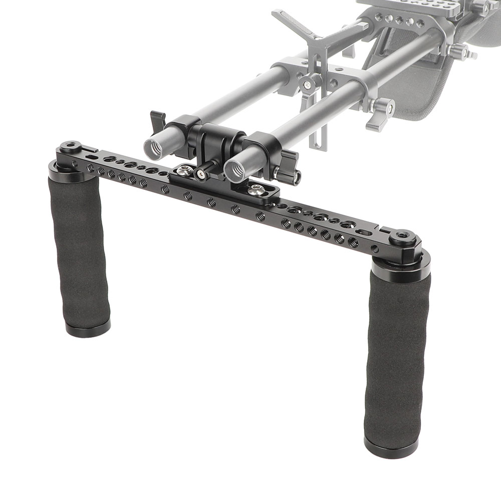 Camera Shoulder Rig Kit - Alça de esponja frontal para fotografia