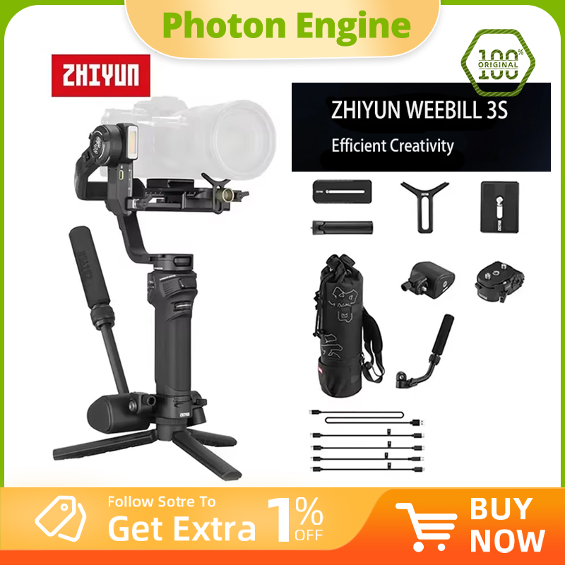 Camera Gimbal Stabilizer 3 Axis Dslr - Estabilizador de Câmera Zhiyun Weebill 3S