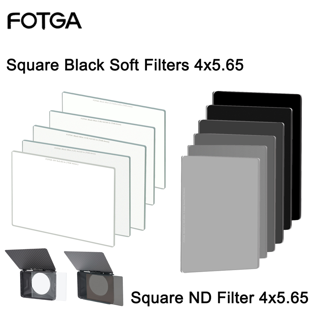 Matte Box 4X5.65 - FOTGA Filtro Quadrado Filtro de Densidade