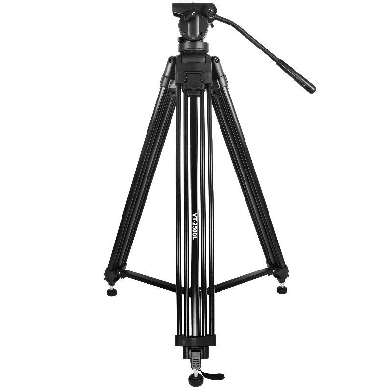 Video Tripod Fluid Head 75Mm - Kit de Tripé de Vídeo Profissional