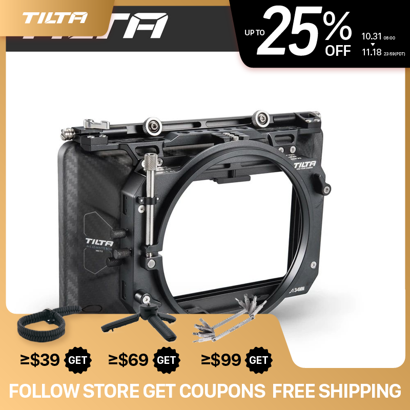 Matte Box 4X5.65 - Tilta caixa fosca 4x5.65 MB-T12 braçadeira