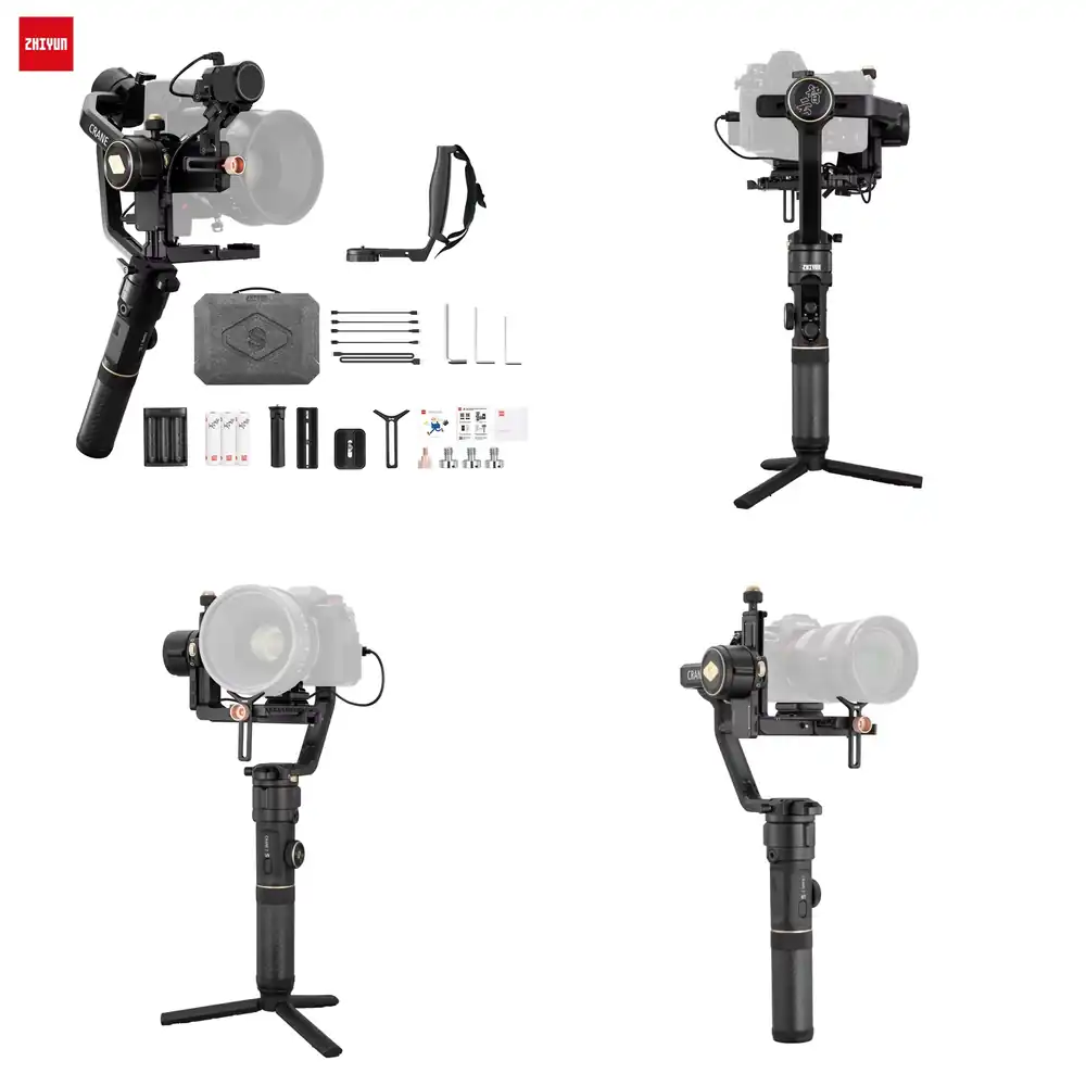 Camera Gimbal Stabilizer 3 Axis Dslr - Estabilizador Gimbal Portátil de 3 Eixos