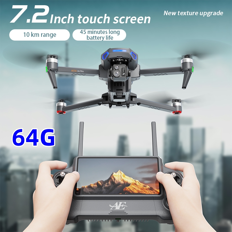 Camera Gimbal Stabilizer 3 Axis Dslr - Ae30 gps drone 8k profissão câmera