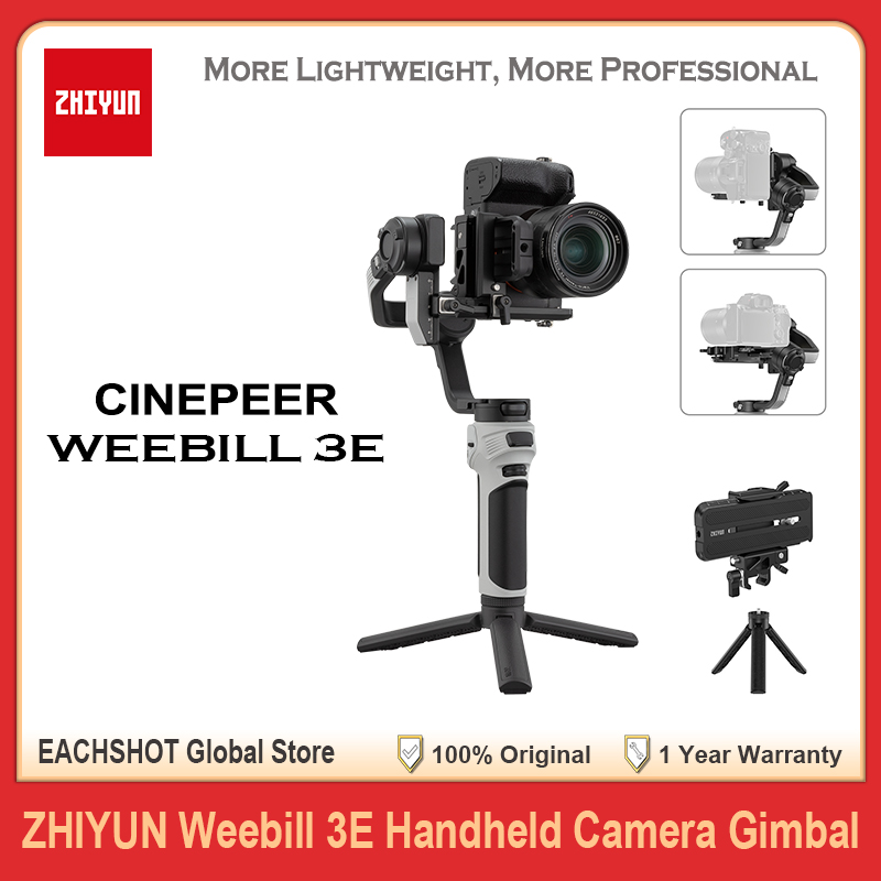 Camera Gimbal Stabilizer 3 Axis Dslr - Zhiyun cinepeer weebill 3e estabilizador de