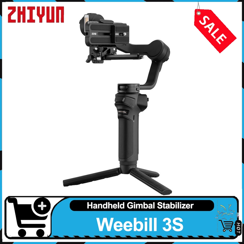 Camera Gimbal Stabilizer 3 Axis Dslr - Estabilizador de Gimbal Portátil ZHIYUN WEEBILL