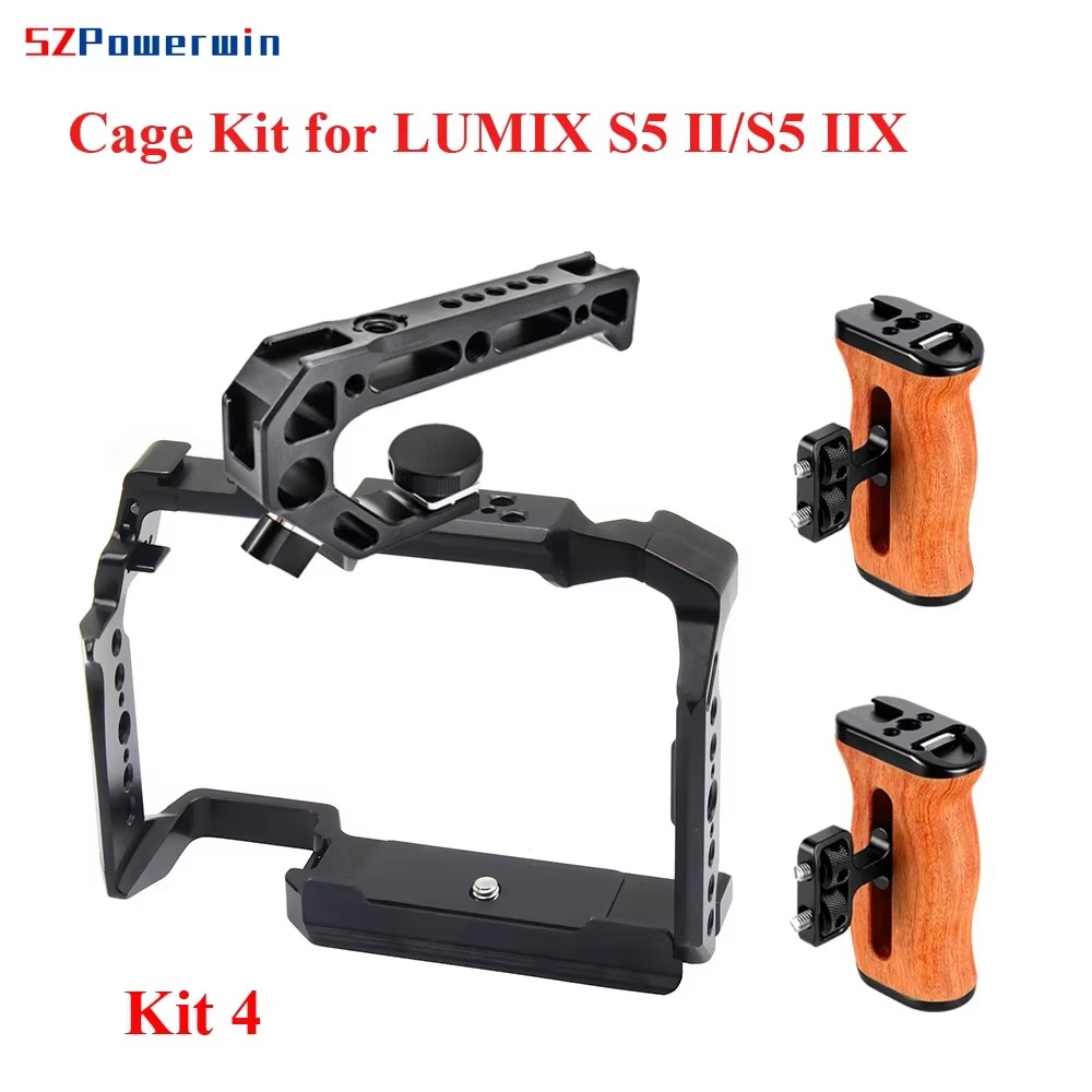 Camera Cage Rig Dslr - Gaiola totalmente metálica SZPowerwin para Panasonic