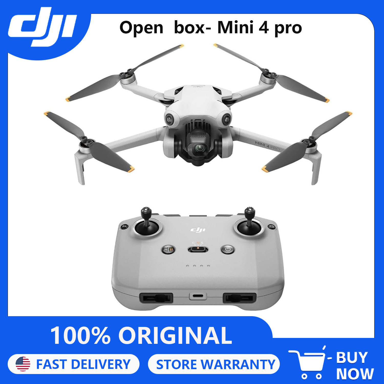 Camera Gimbal Stabilizer 3 Axis Dslr - Caixa Aberta - Drones DJI Mini