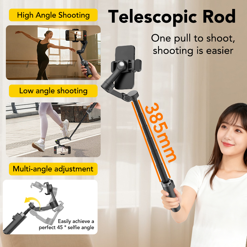 AOCHUAN Smart X3 360 °   Estab - Gimbal Stabilizer For Phone 3 Axis avaliação e preço