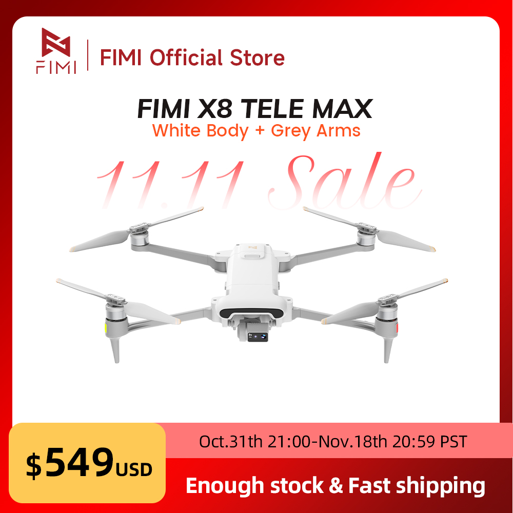 Novo Drone FIMI X8 Tele Max co - Camera Gimbal Stabilizer 3 Axis Dslr avaliação e preço