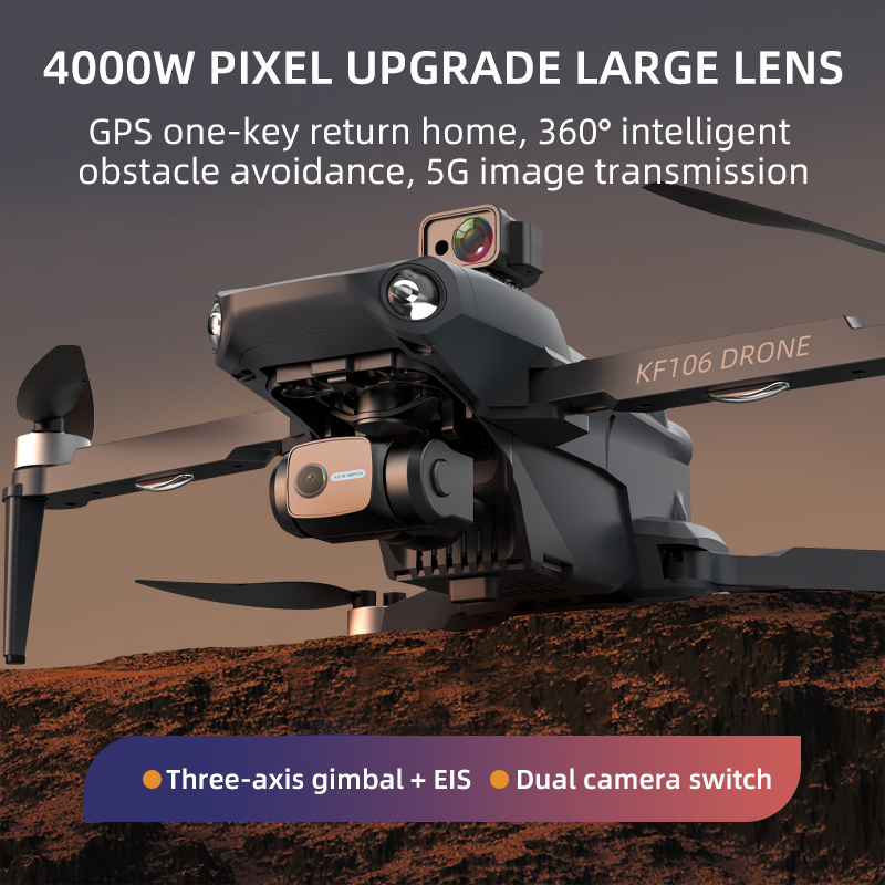 2022 novo kf106 max zangão 8k  - Camera Gimbal Stabilizer 3 Axis Dslr avaliação e preço