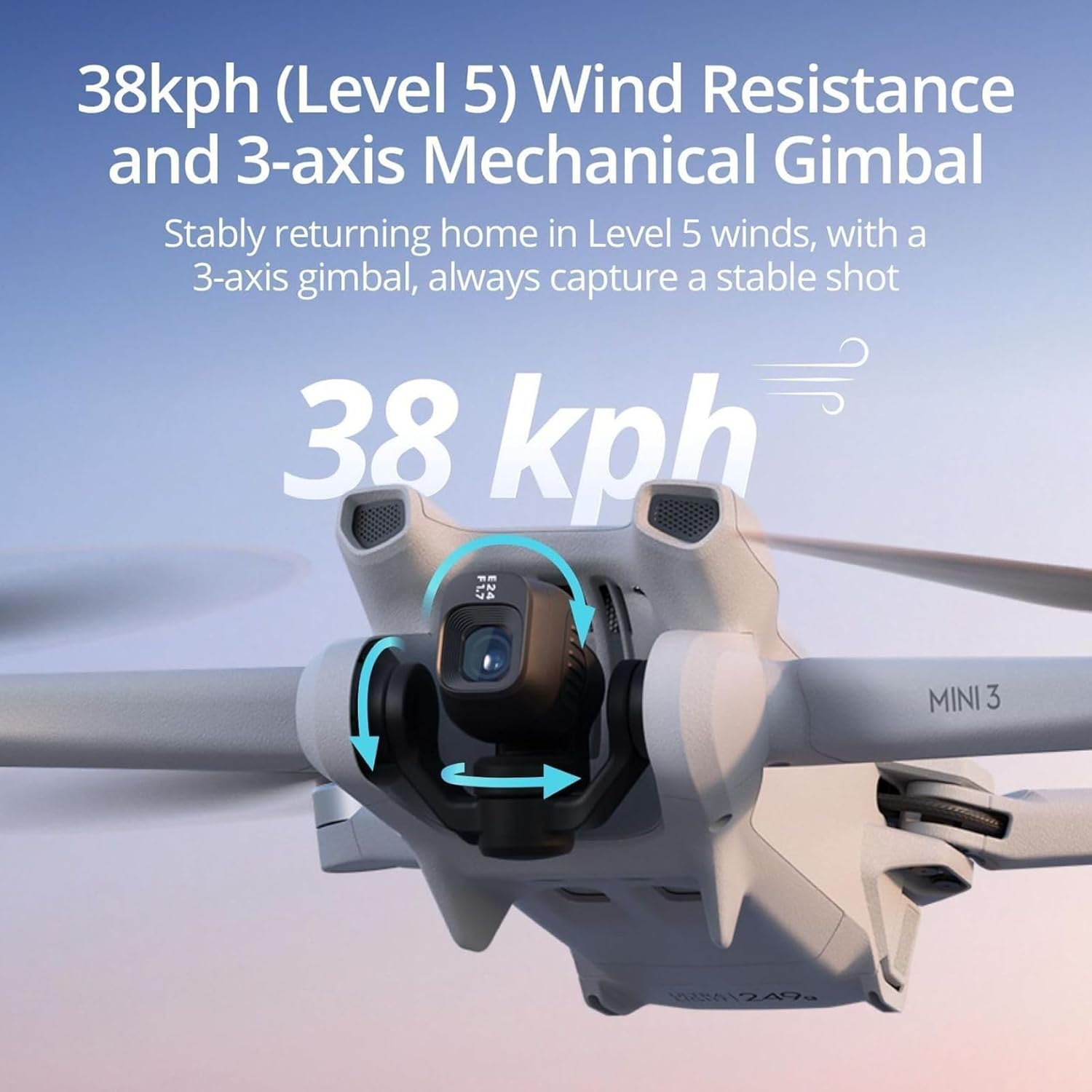 DJI Mini 3 / Mini 4K / Mavic 4 - Camera Gimbal Stabilizer 3 Axis Dslr avaliação e preço