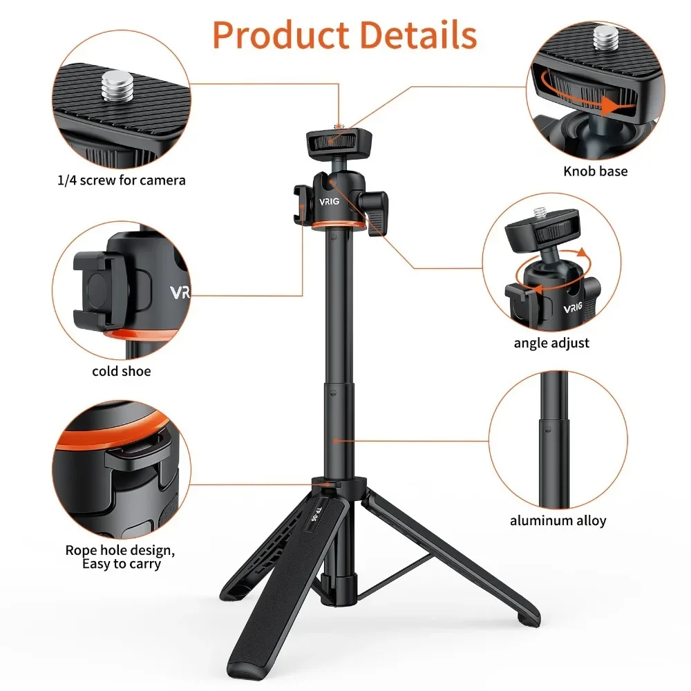 TP-06 Mini Estender Tripé de t - Video Head Tripod Carbon Fiber avaliação e preço