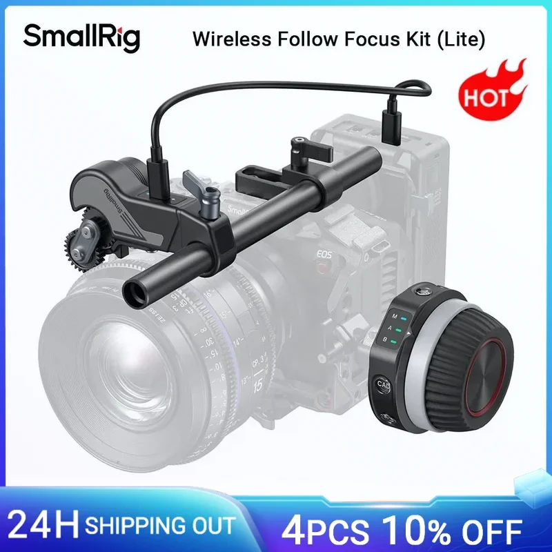 Kit de Foco Sem Fio SmallRig ( - Follow Focus Kit Wireless avaliação e preço