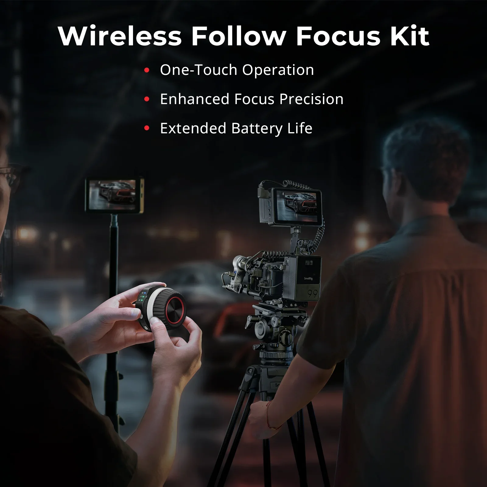 Kit de Foco Sem Fio SmallRig ( - Follow Focus Kit Wireless avaliação e preço