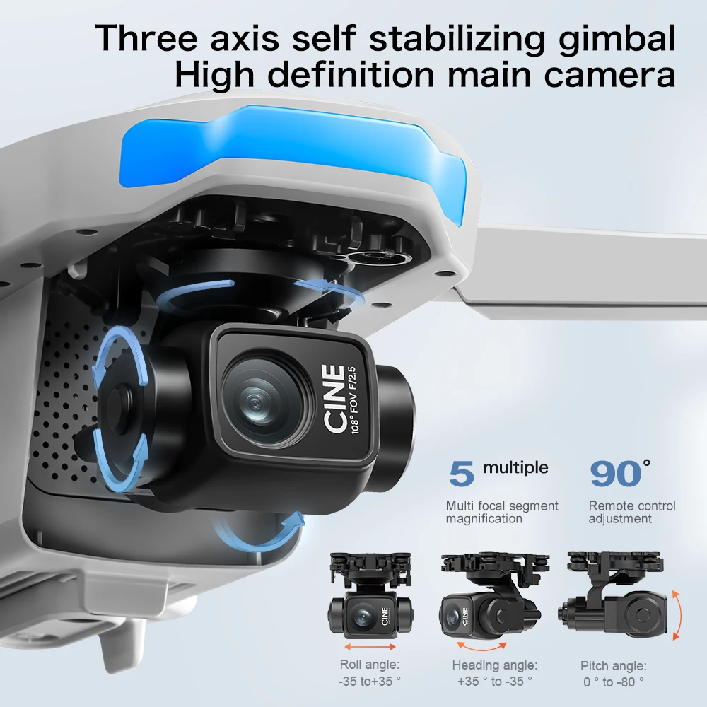 Drone Aéreo Original S-X1 GPS  - Camera Gimbal Stabilizer 3 Axis Dslr avaliação e preço