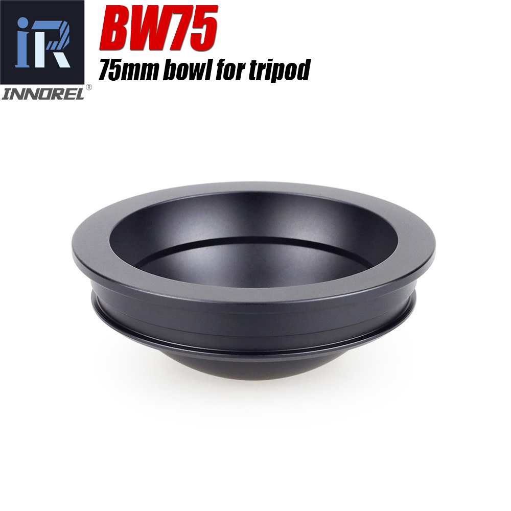 Innorel-tripé bw75 75mm com ca - Video Tripod Fluid Head 75Mm avaliação e preço