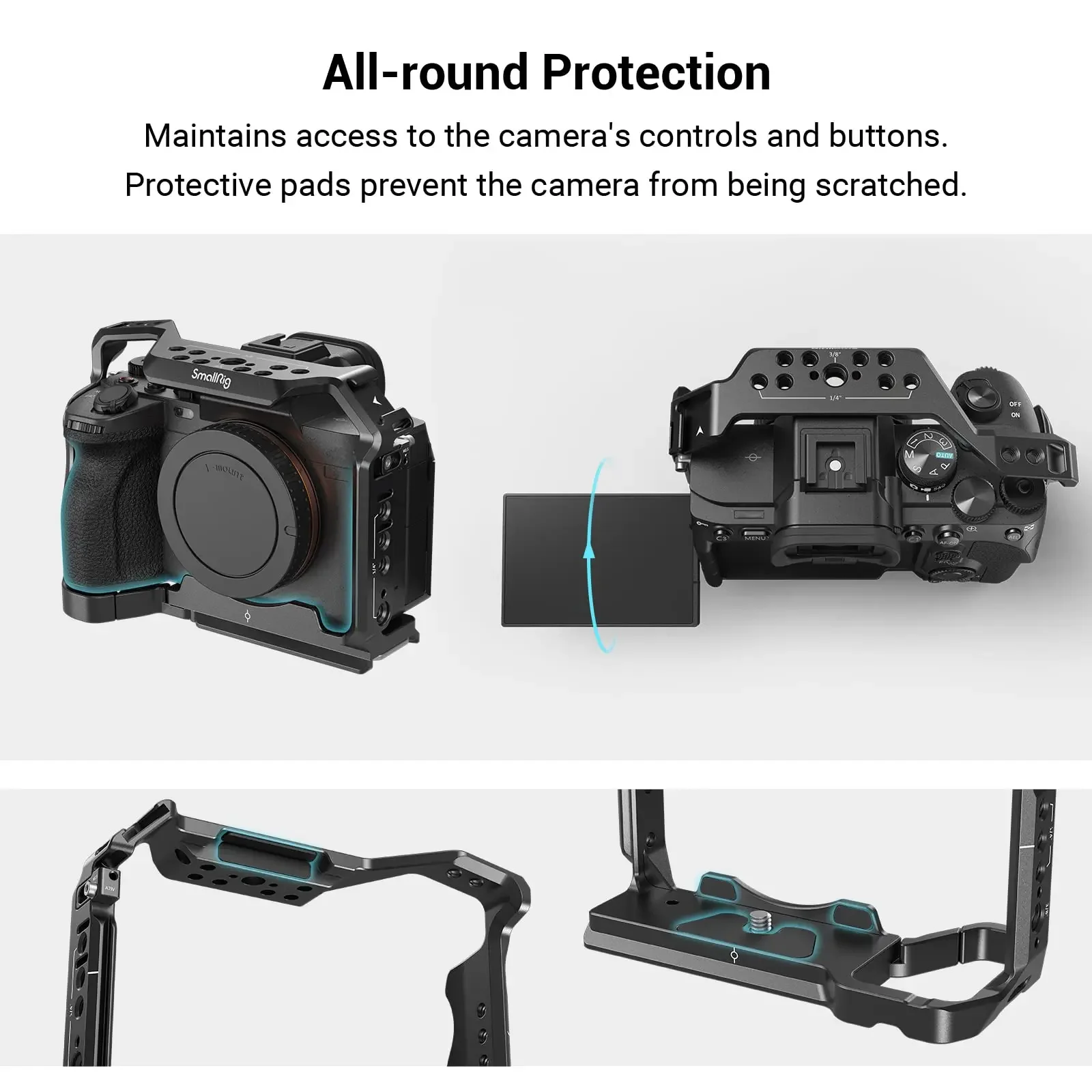 SmallRig 3666 para Sony A7 IV  - Camera Cage Rig Dslr avaliação e preço