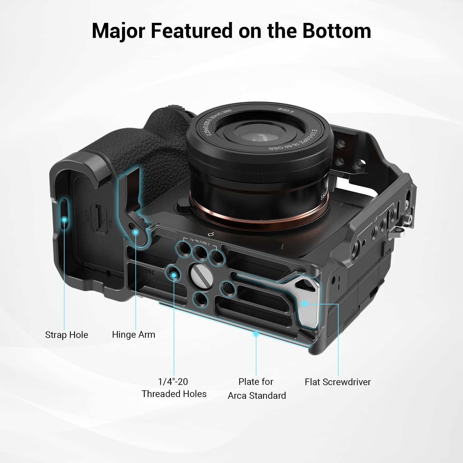 SmallRig 3666 para Sony A7 IV  - Camera Cage Rig Dslr avaliação e preço
