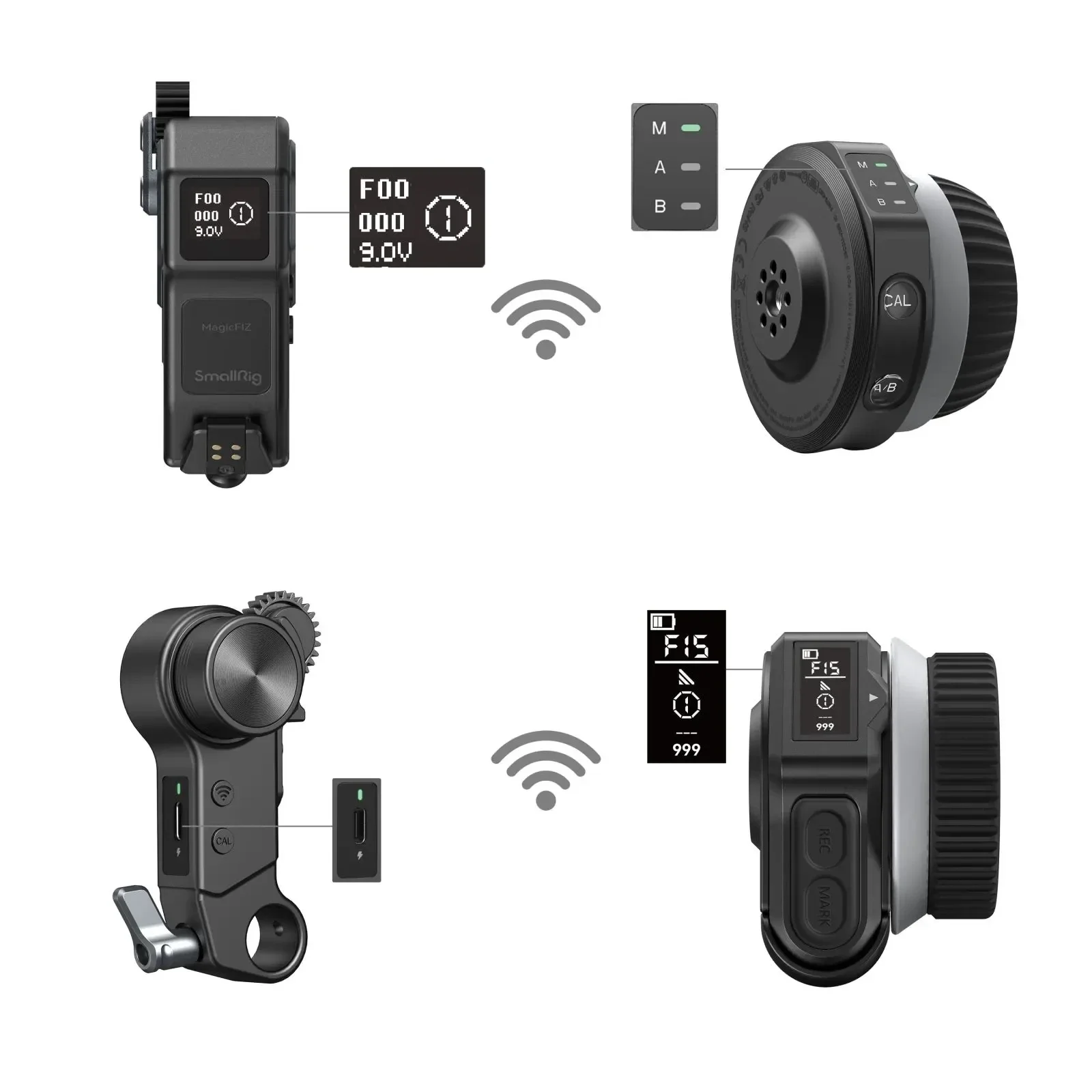 Kit de Foco Sem Fio Smallrig c - Follow Focus Kit Wireless avaliação e preço