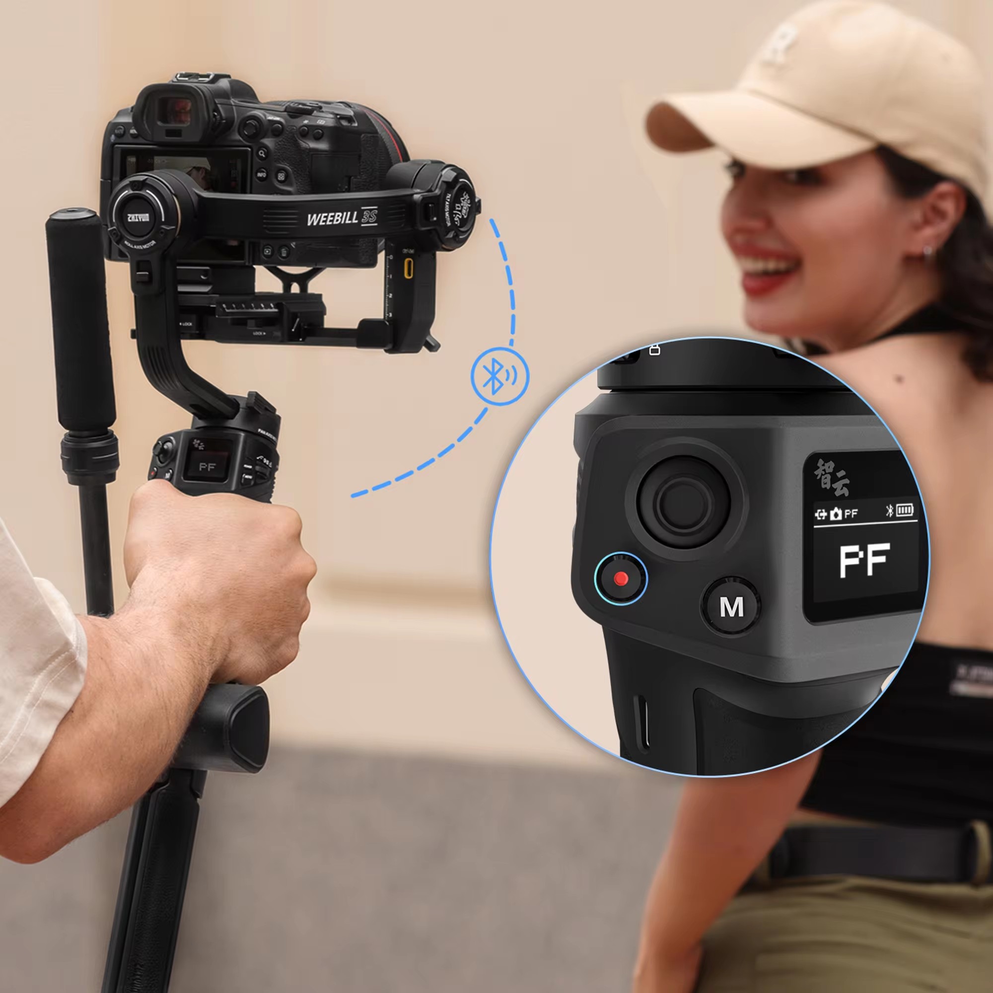 Estabilizador de Câmera Zhiyun - Camera Gimbal Stabilizer 3 Axis Dslr avaliação e preço