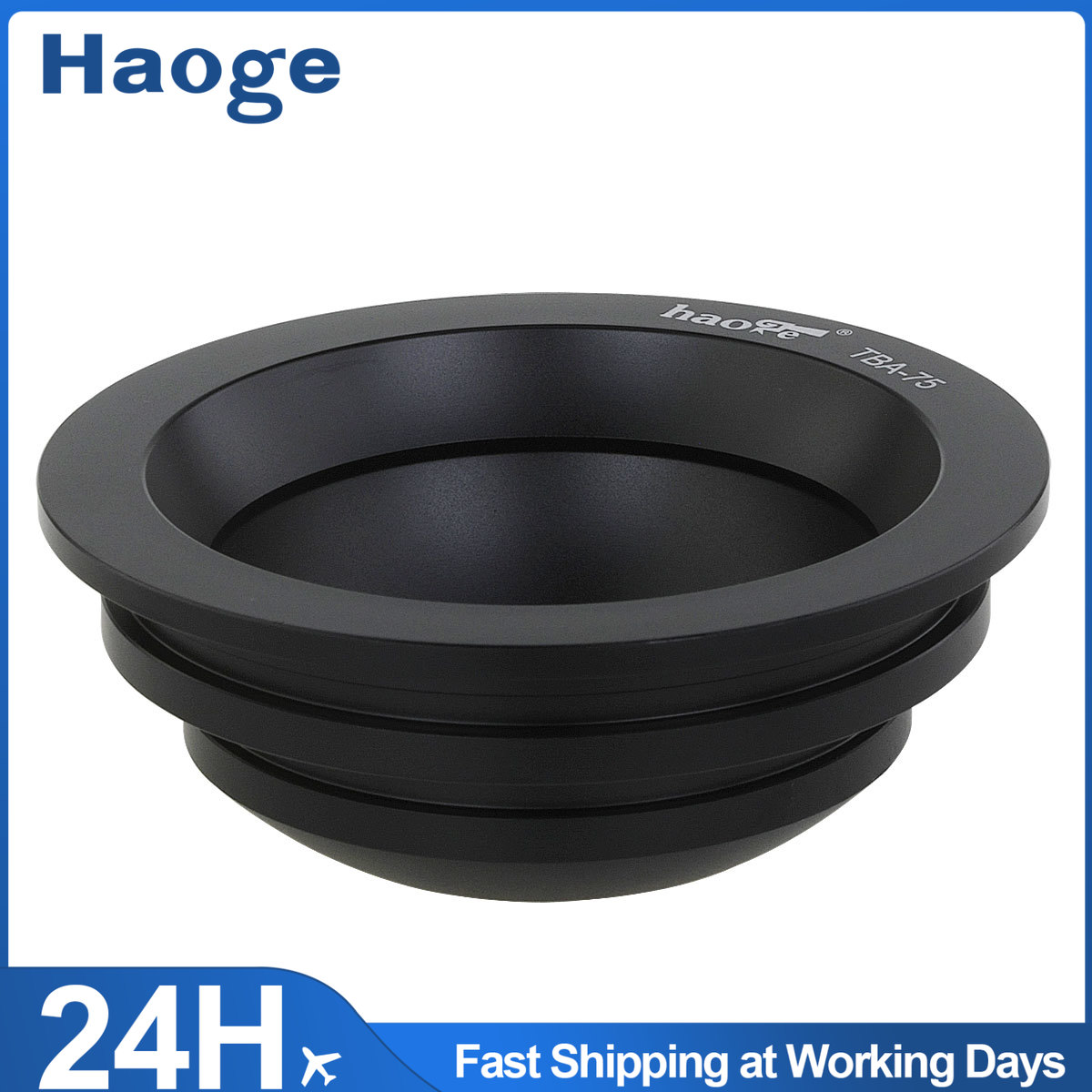 Haoge 75mm tigela adaptador pa - Video Tripod Fluid Head 75Mm avaliação e preço