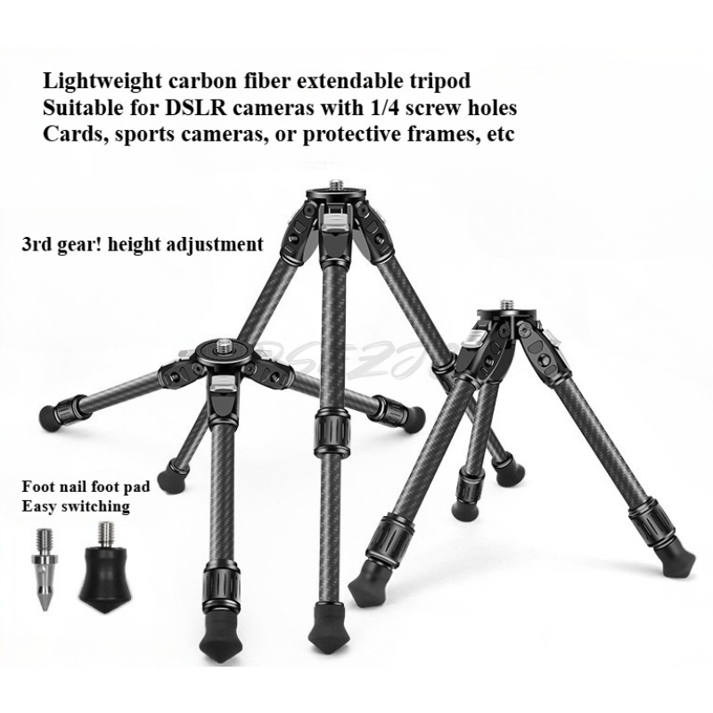 Tripé de fibra de carbono para - Video Head Tripod Carbon Fiber avaliação e preço