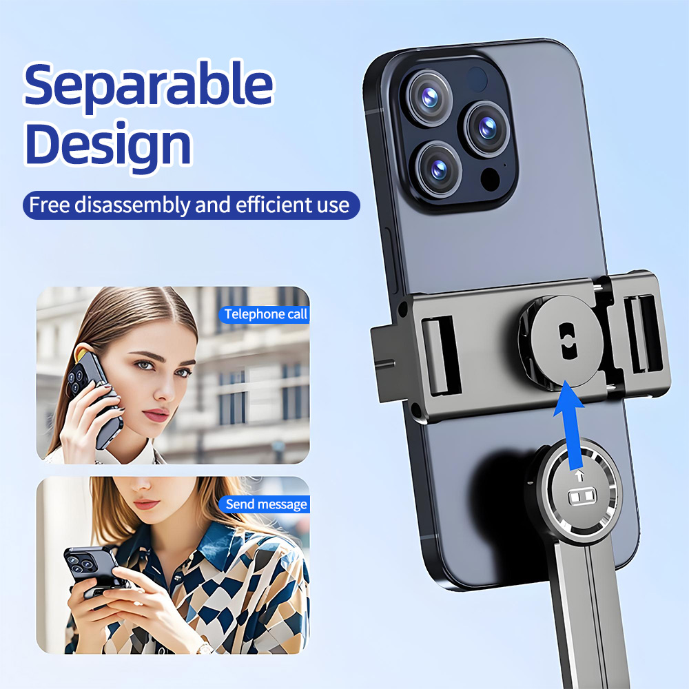 Dobrável selfie vara duule led - Video Head Tripod Carbon Fiber avaliação e preço