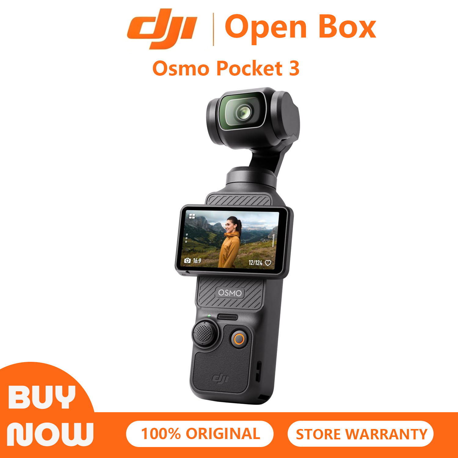 Câmera de Vlogging DJI Osmo Po - Camera Gimbal Stabilizer 3 Axis Dslr avaliação e preço