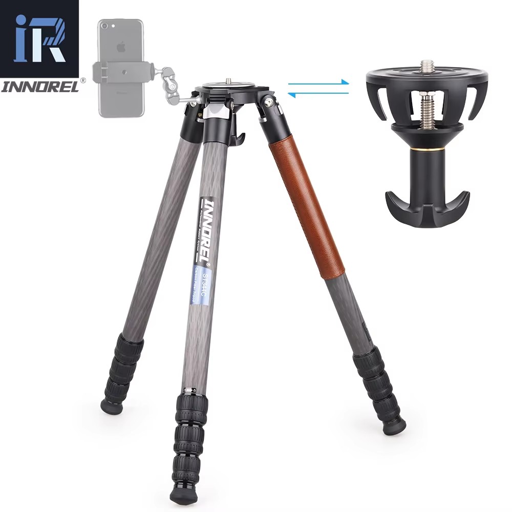 ST344C Tripé Monopé Profission - Video Tripod Fluid Head 75Mm avaliação e preço