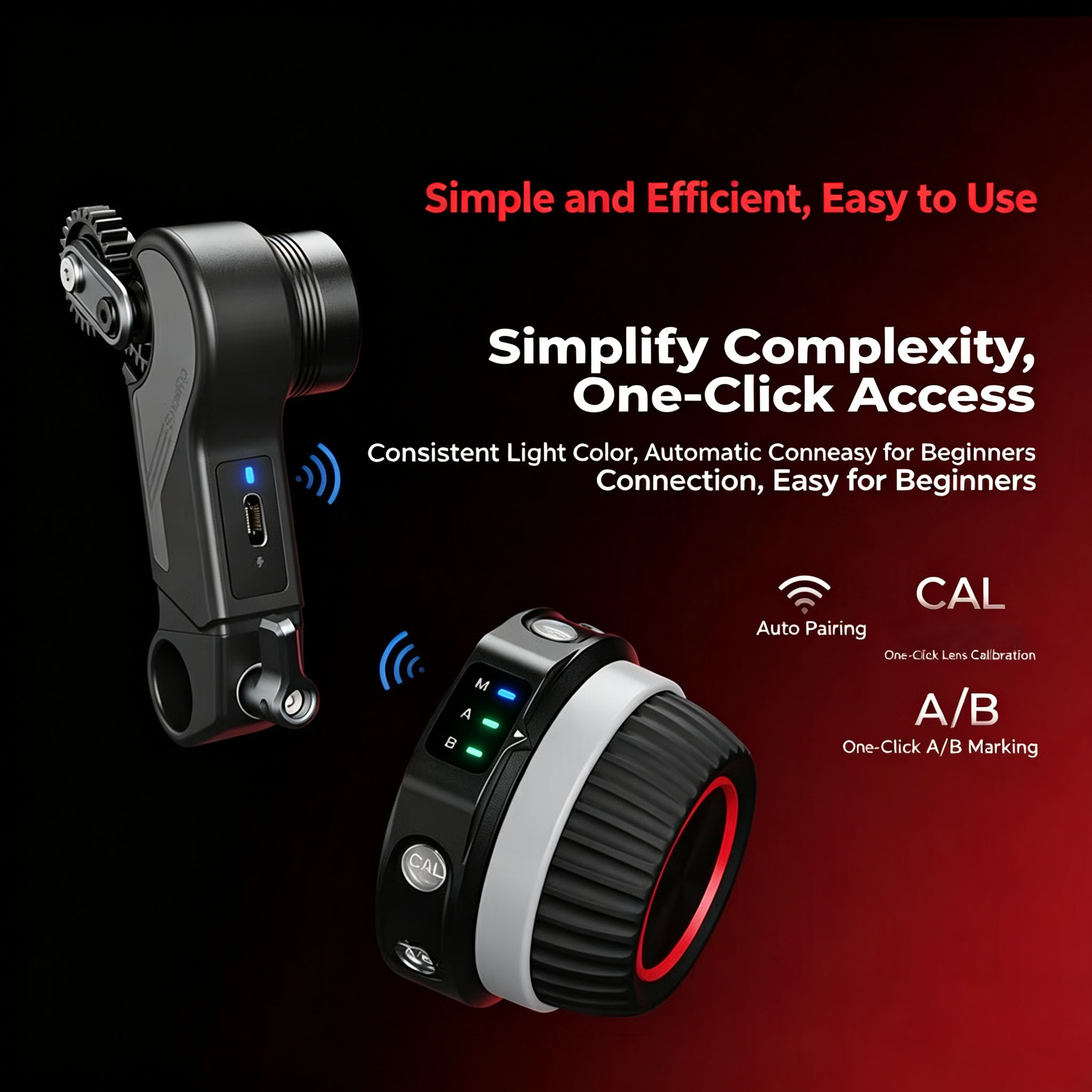 Kit de Foco Inteligente Sem Fi - Follow Focus Kit Wireless avaliação e preço