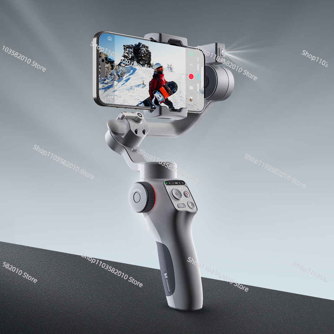 Estabilizador gimbal de rastre - Gimbal Stabilizer For Phone 3 Axis avaliação e preço