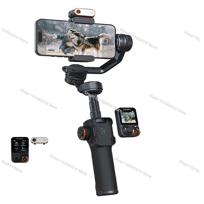 Estabilizador gimbal de rastre - Gimbal Stabilizer For Phone 3 Axis avaliação e preço