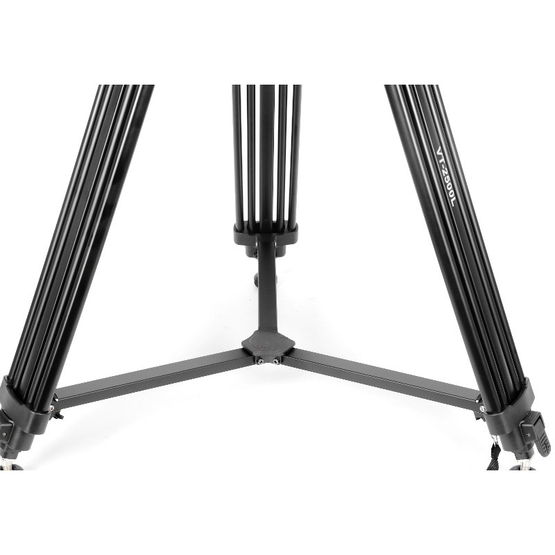 Kit de Tripé de Vídeo Profissi - Video Tripod Fluid Head 75Mm avaliação e preço