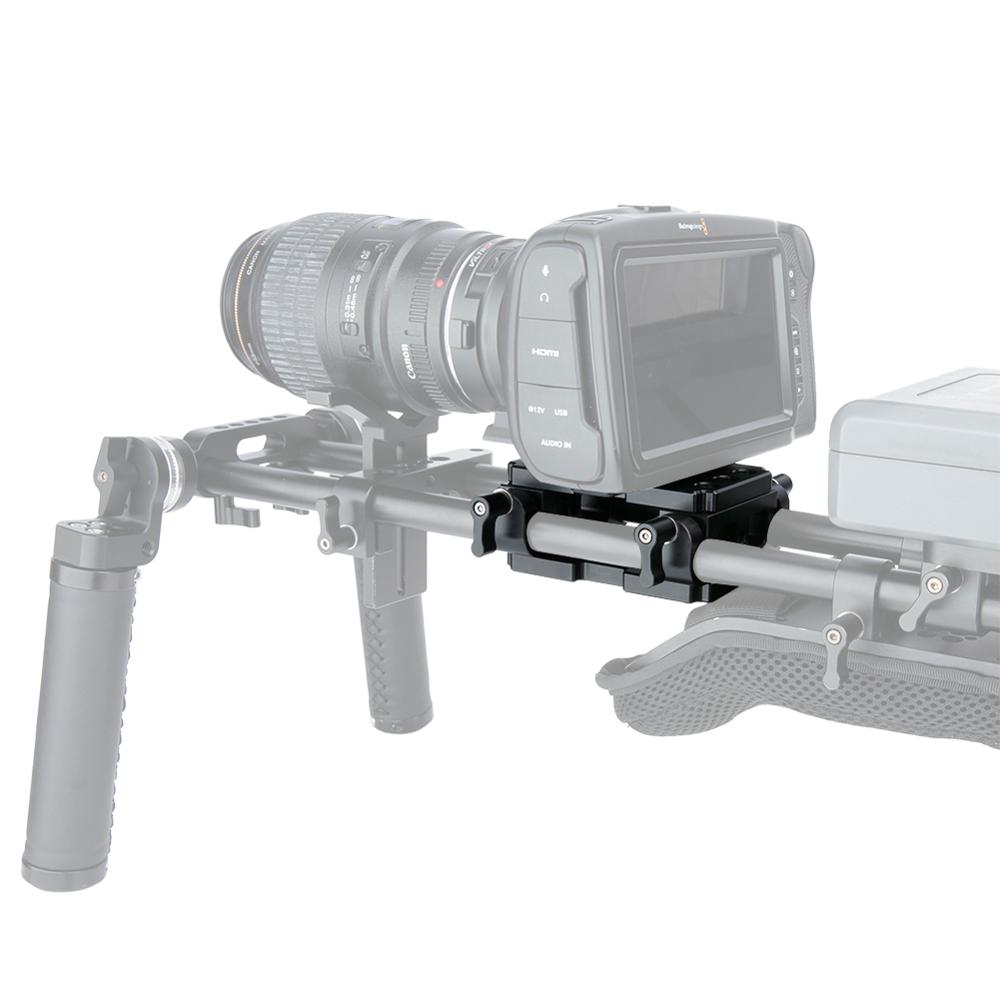 Niceyrig dslr câmera placa de  - Camera Shoulder Rig Kit avaliação e preço