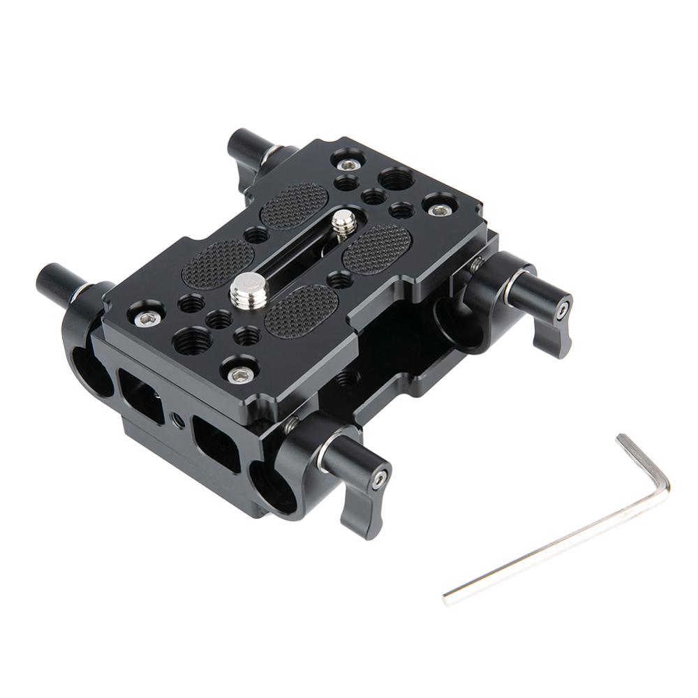 Niceyrig dslr câmera placa de  - Camera Shoulder Rig Kit avaliação e preço