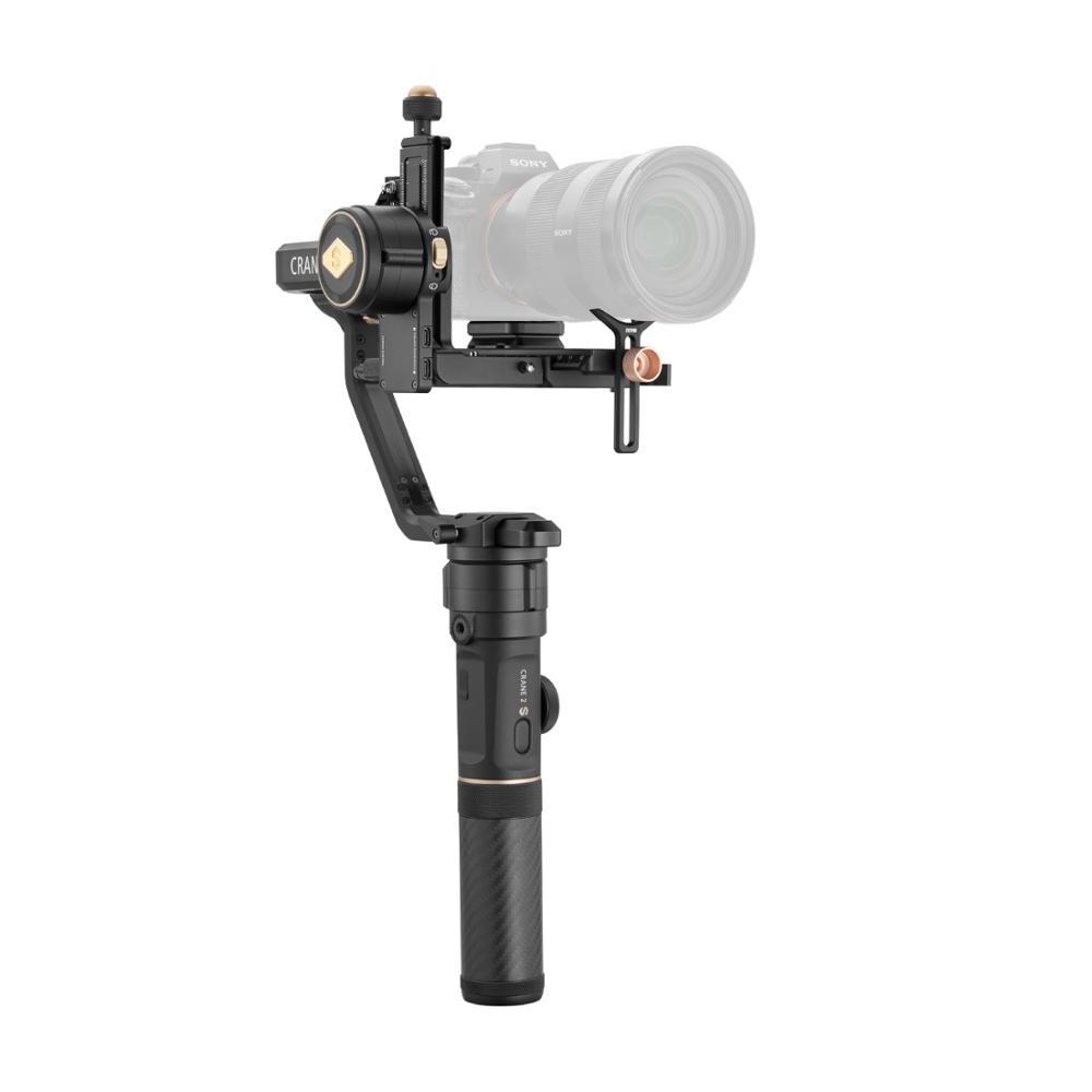 Zhiyun guindaste 2s estabiliza - Camera Gimbal Stabilizer 3 Axis Dslr avaliação e preço