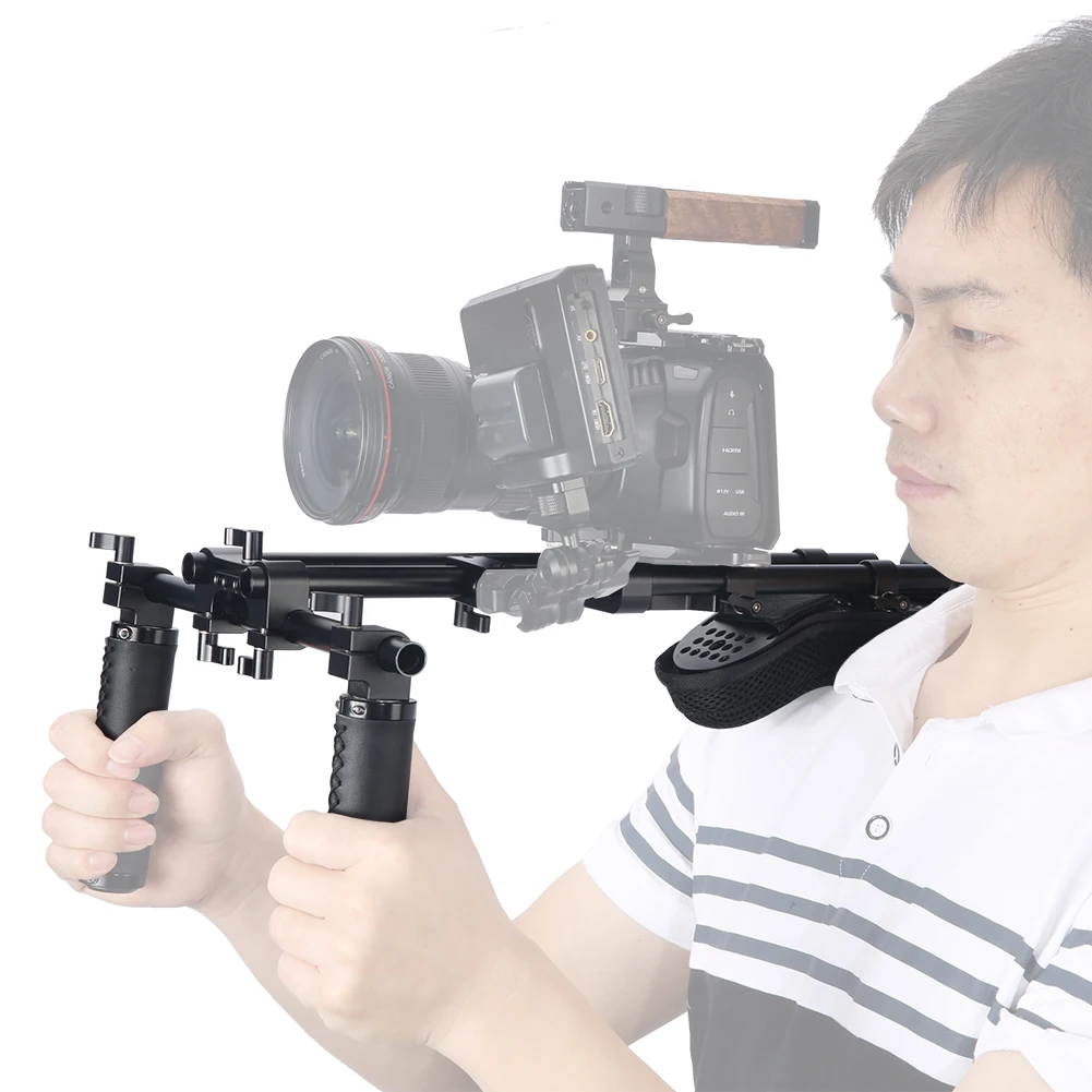 Suporte universal para equipam - Camera Shoulder Rig Kit avaliação e preço