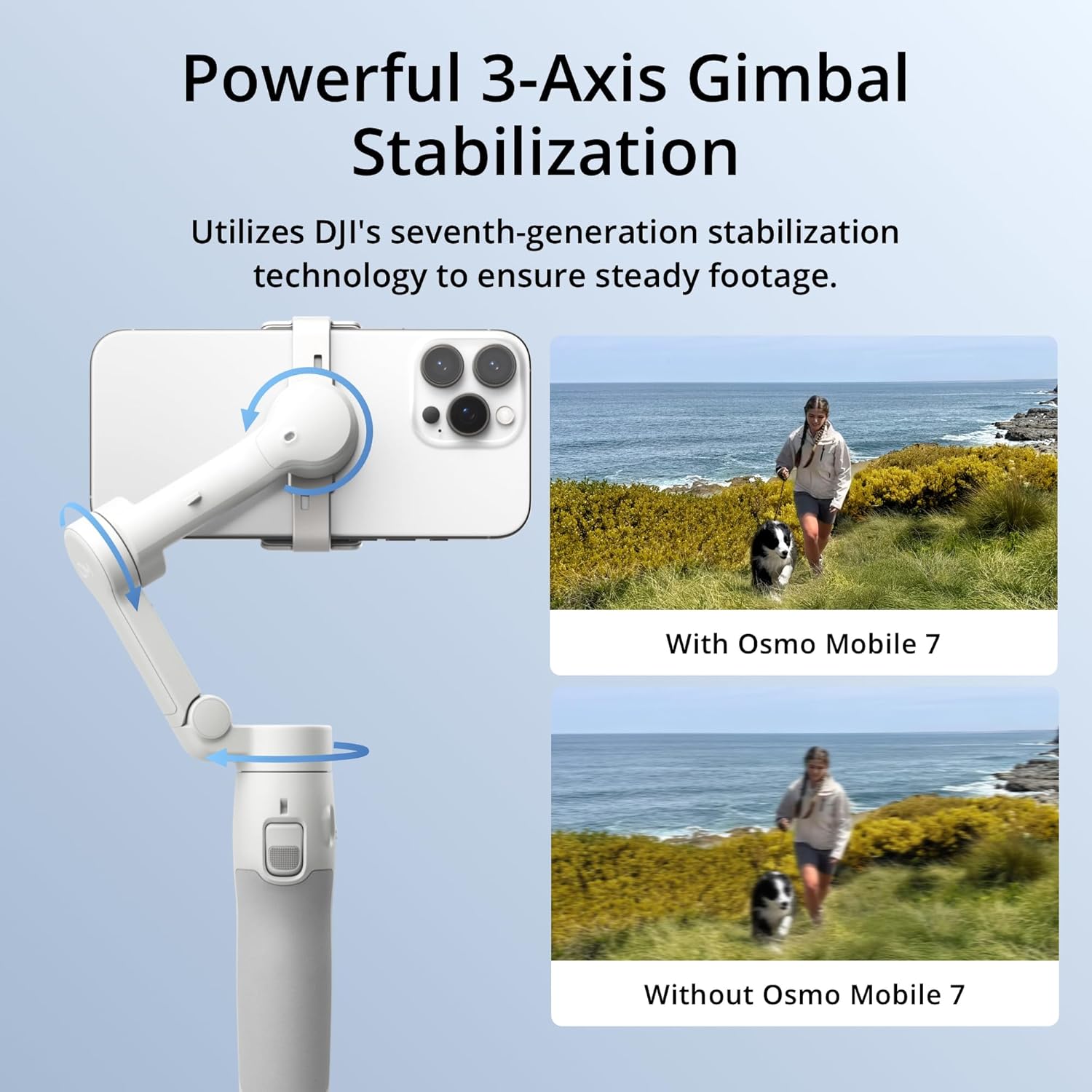 DJI Osmo Mobile 7, estabilizad - Gimbal Stabilizer For Phone 3 Axis avaliação e preço