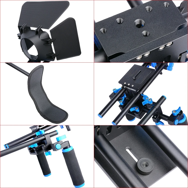 Kit de Montagem para Câmera co - Camera Shoulder Rig Kit avaliação e preço