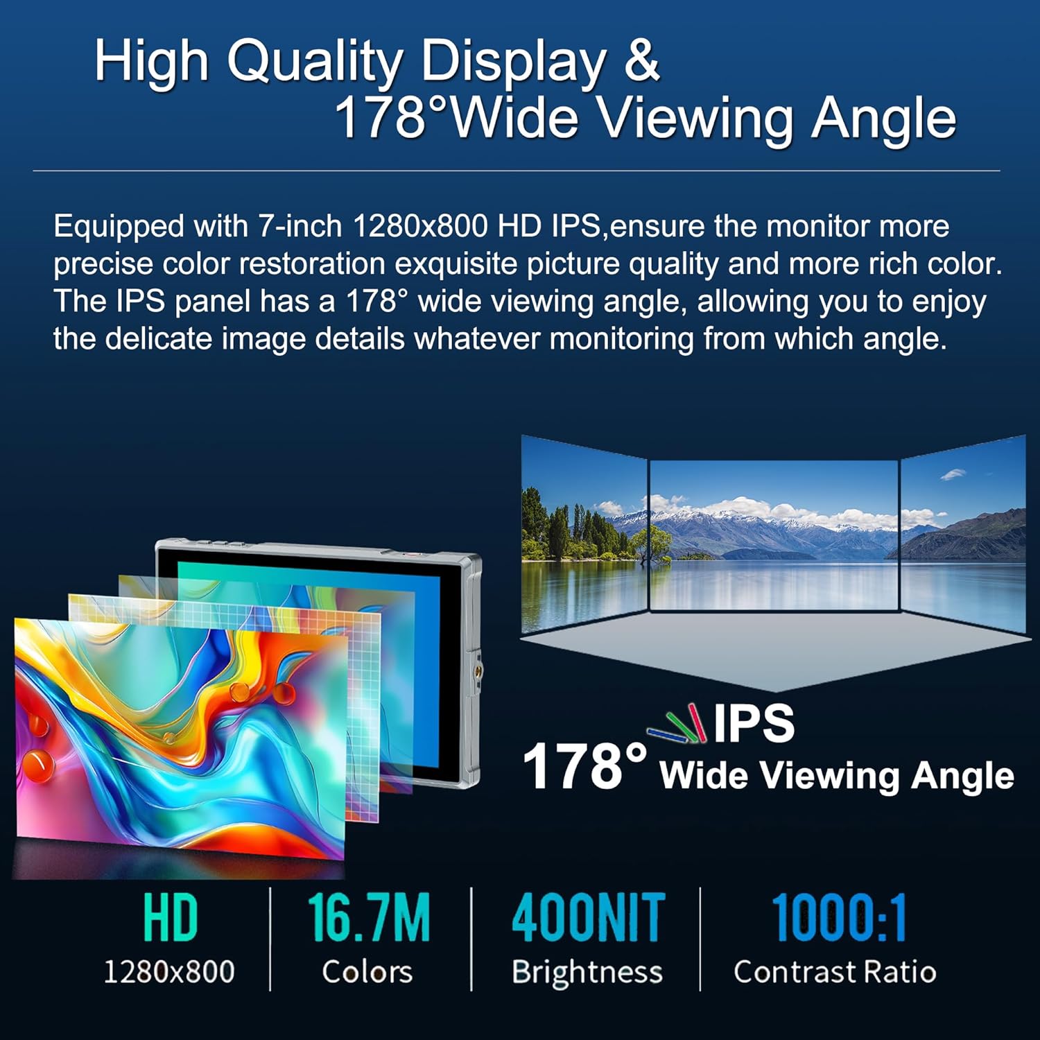 FEELWORLD FW759 PRO Câmera de  - Camera Monitor 7 Inch Hdmi 4K avaliação e preço