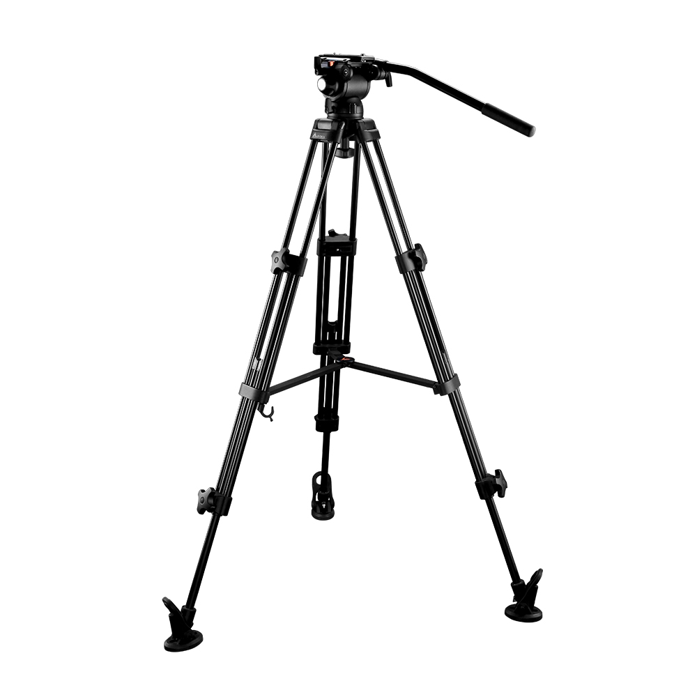 Tripé Profissional de Alumínio - Video Tripod Fluid Head 75Mm avaliação e preço