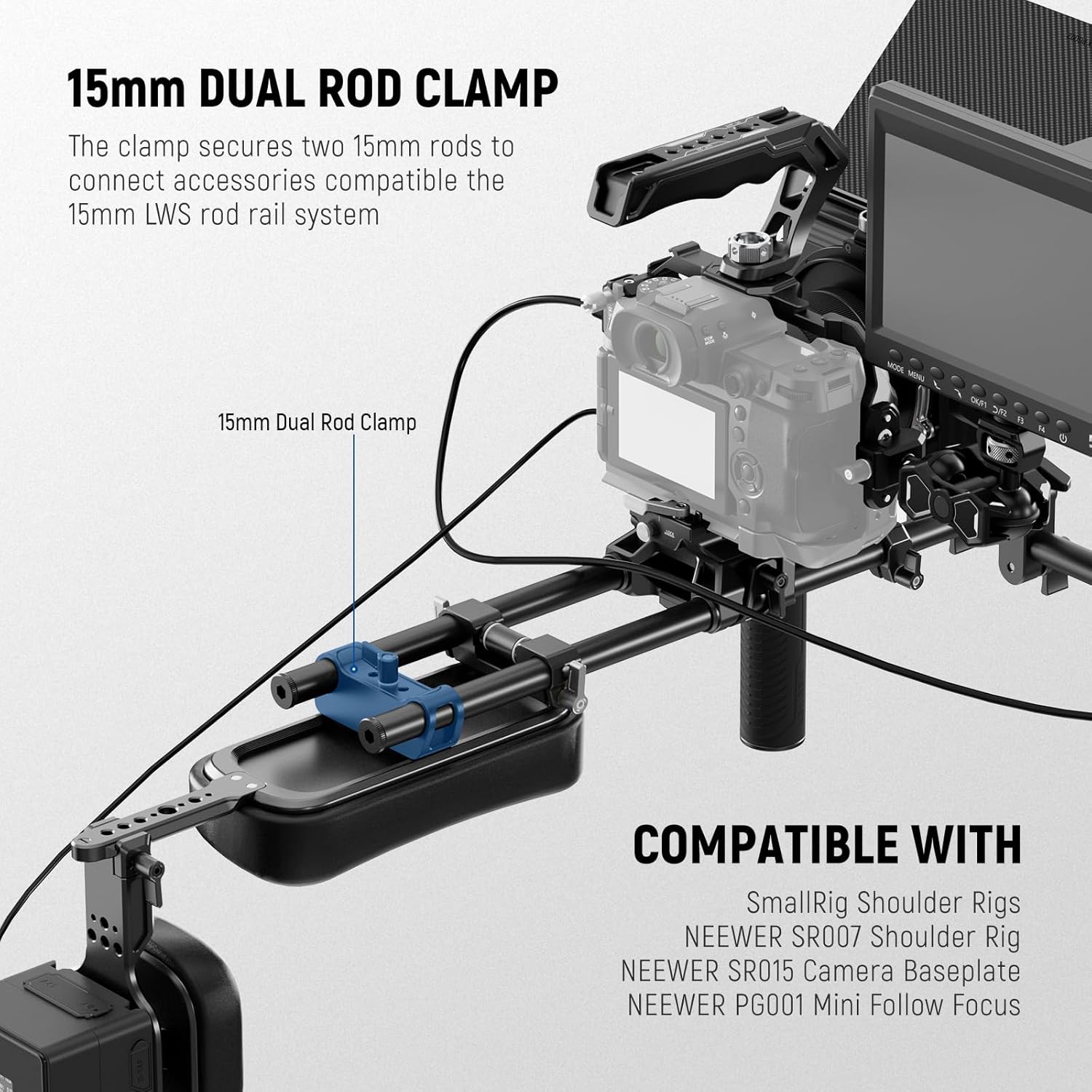 Neewer equipamento de ombro de - Camera Shoulder Rig Kit avaliação e preço