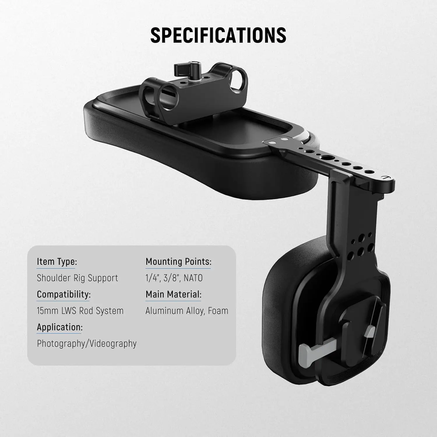 Neewer equipamento de ombro de - Camera Shoulder Rig Kit avaliação e preço