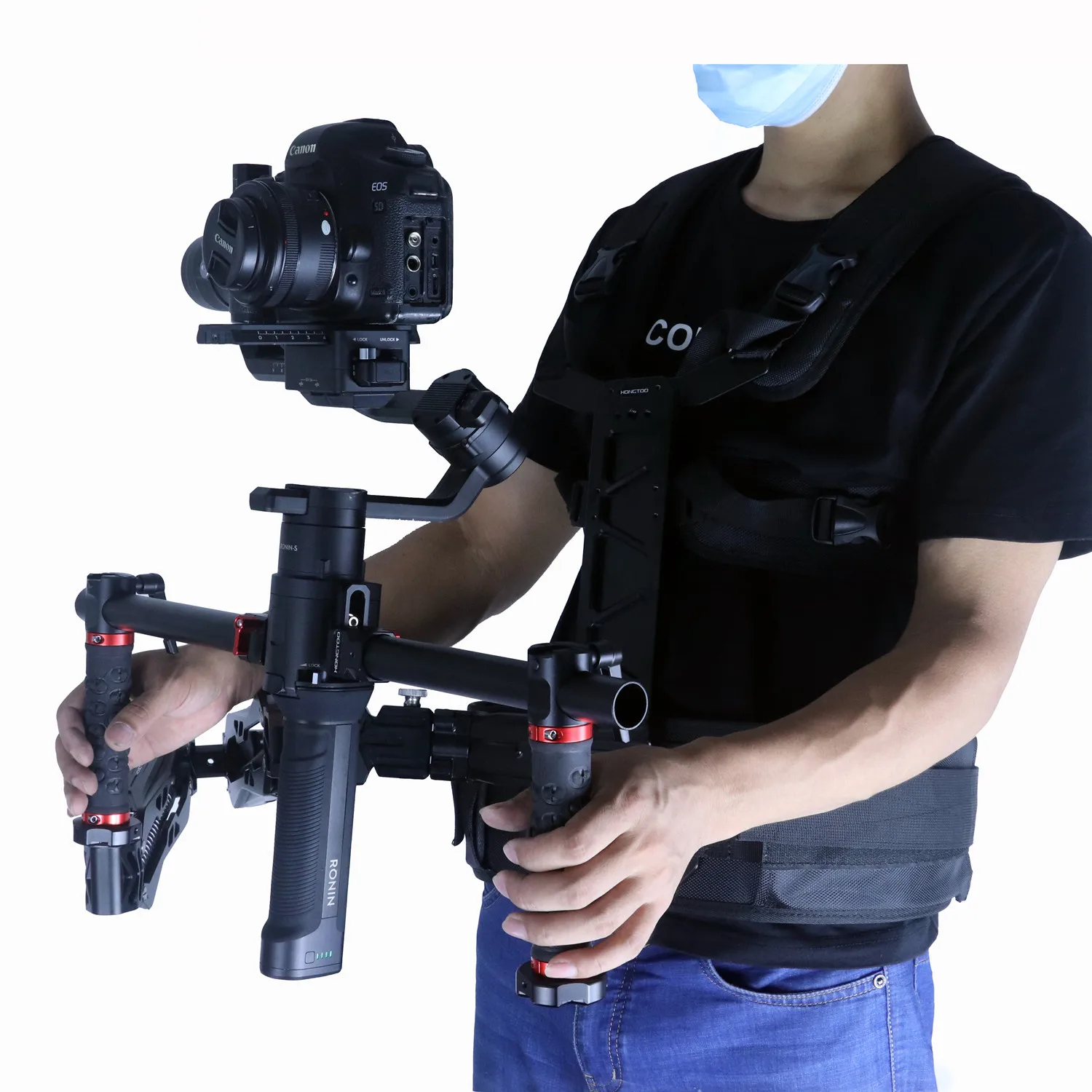 Sistema de estabilização Hongt - Gimbal Arm Stabilizer Vest avaliação e preço