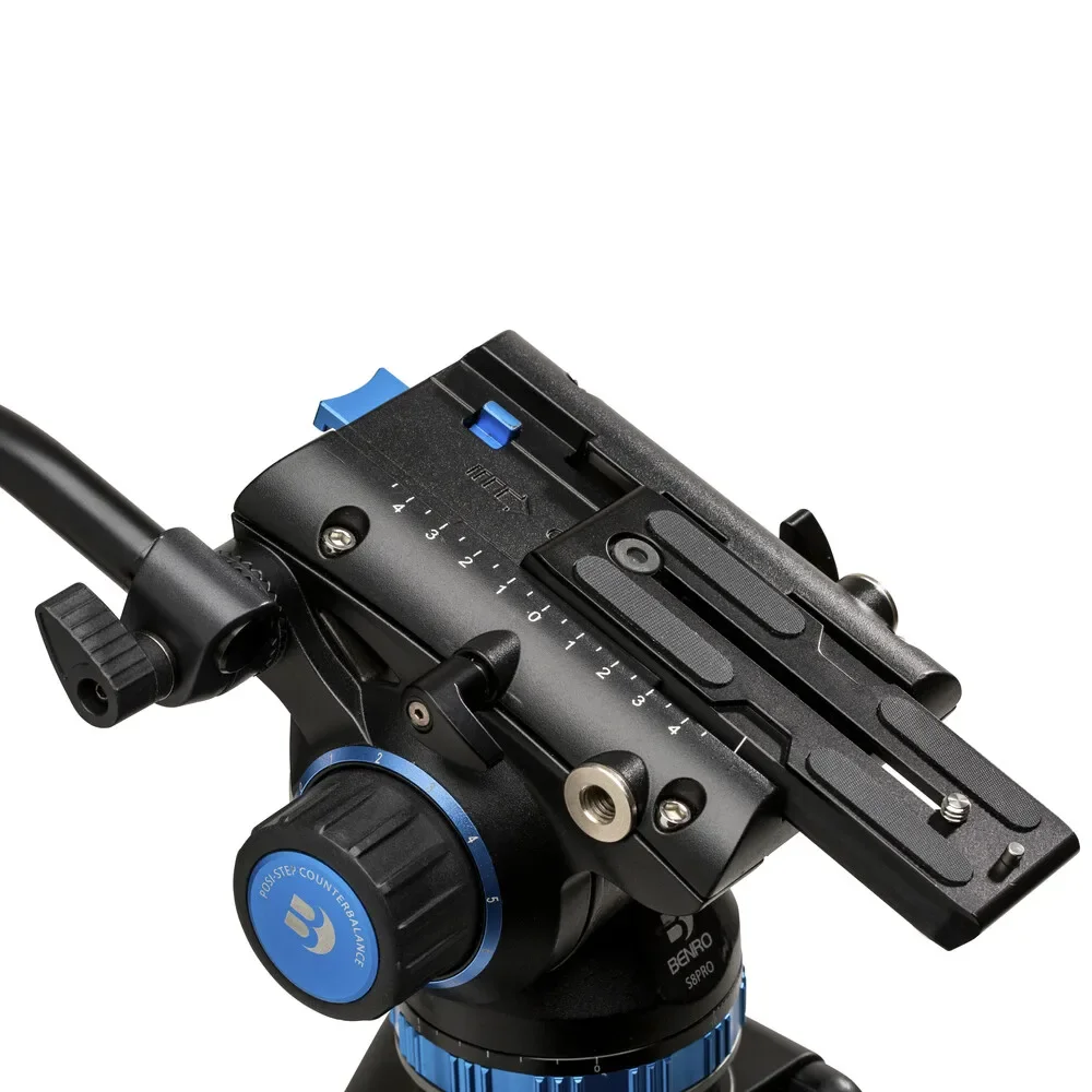 Tripé Fluido S8PRO 2026 com Ca - Video Tripod Fluid Head 75Mm avaliação e preço