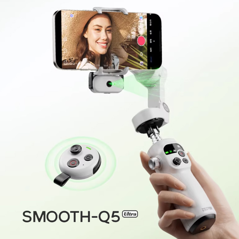 ZHIYUN SMOOTH Q5 Ultra Gimbal  - Gimbal Stabilizer For Phone 3 Axis avaliação e preço