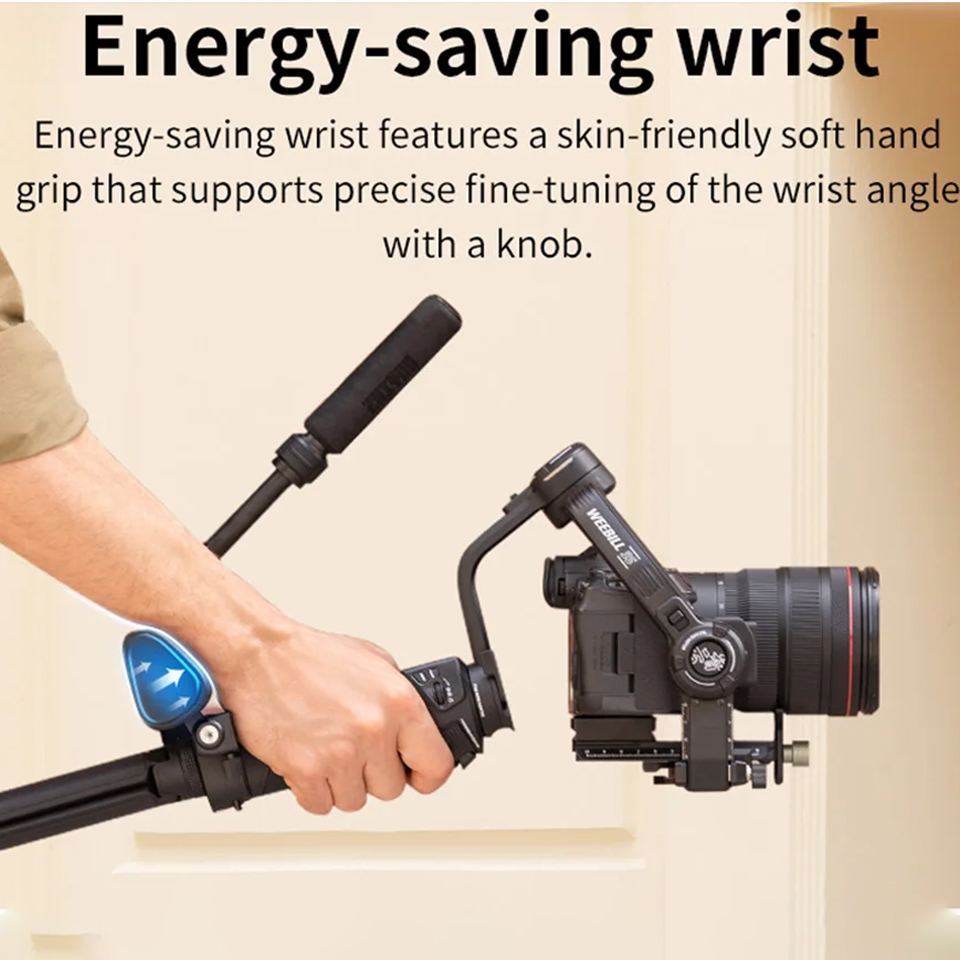 Estabilizador de Gimbal Portát - Camera Gimbal Stabilizer 3 Axis Dslr avaliação e preço