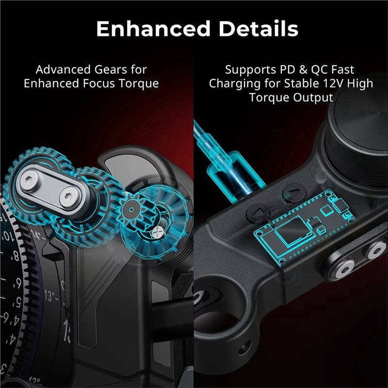 Kit de Foco Sem Fio DT51 4296  - Follow Focus Kit Wireless avaliação e preço