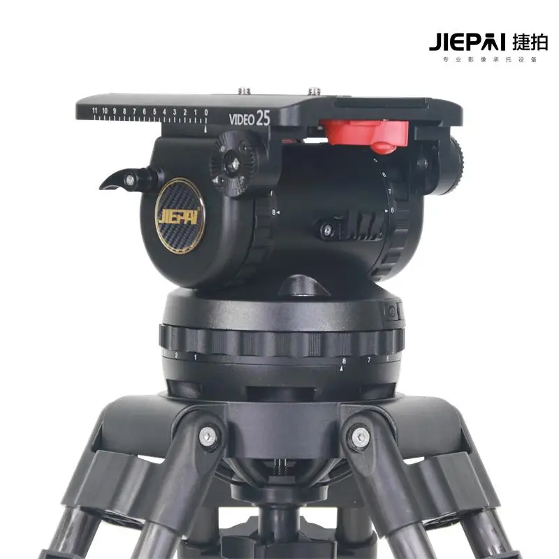 Tripé Profissional JIEPAI JP-V - Video Head Tripod Carbon Fiber avaliação e preço